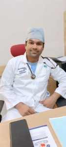 Dr. Chakradhar Pedada  MD, DM (AIIMS, Kochi Gold Medalist -Interventional Cardilogist